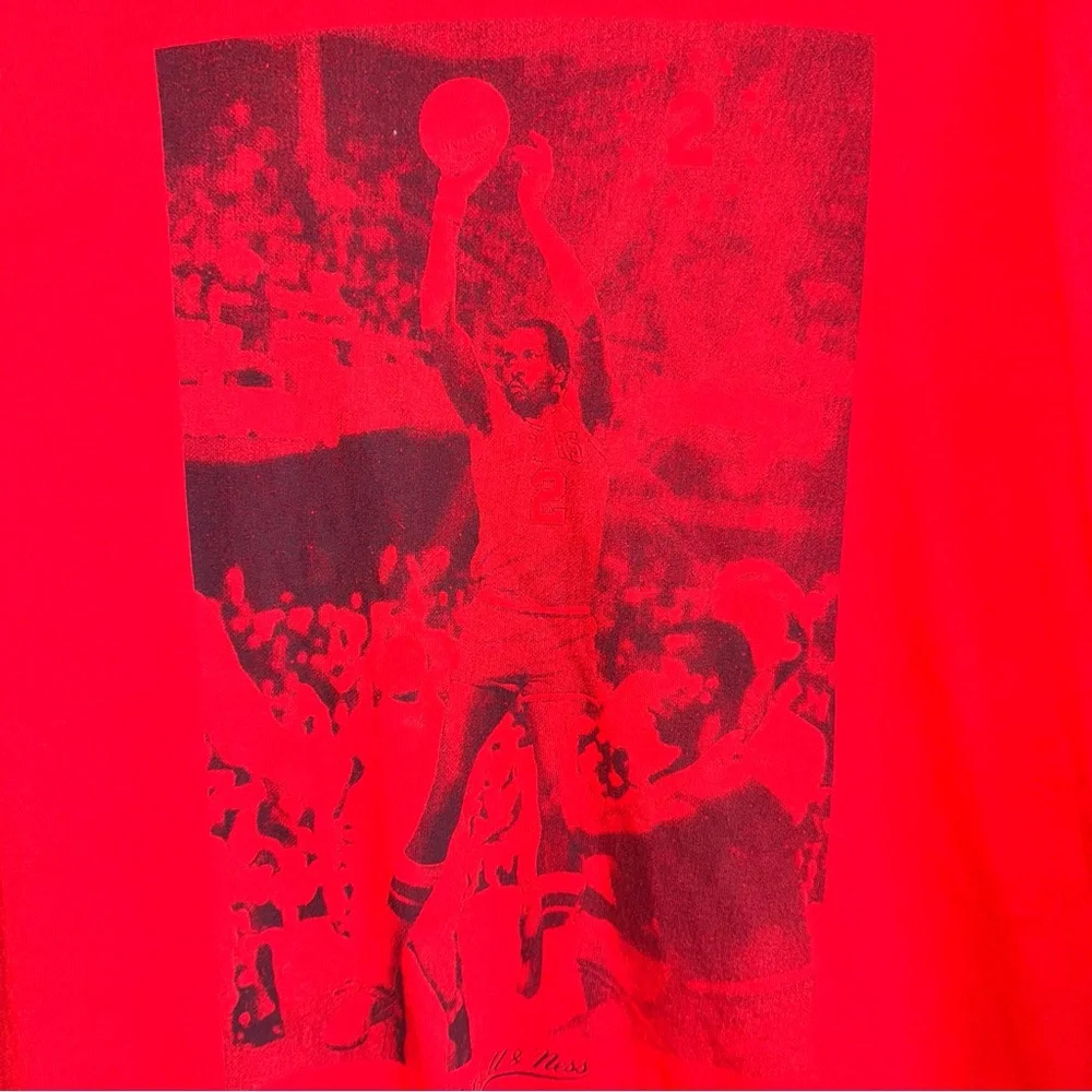 Lot of 2 Mitchell & Ness 76ers Moses Malone / Dr. J Julius Erving Shirts Size XL - Picture 3 of 9